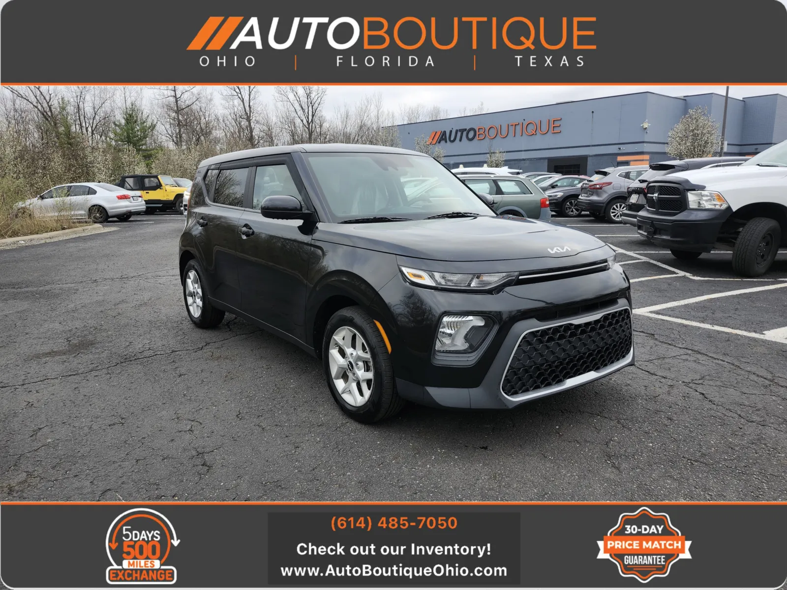 Black 2022 Kia Soul LX for sale in Columbus, OH