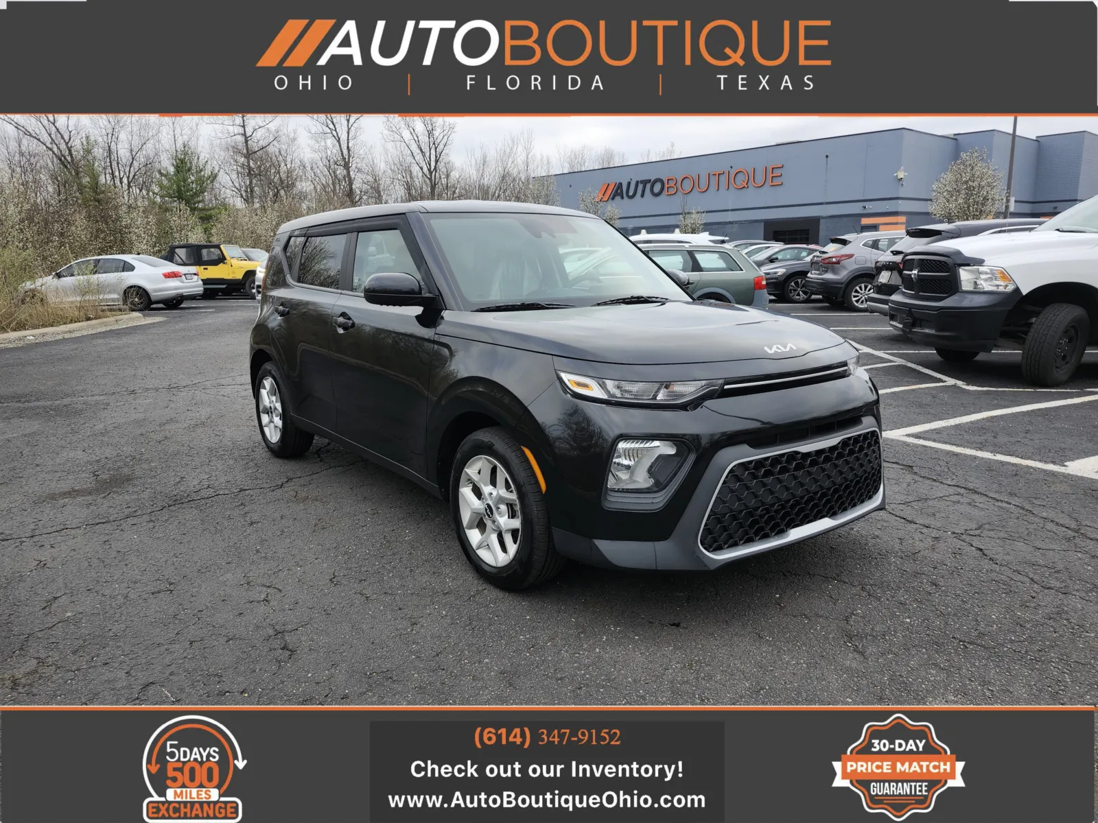 Black 2022 Kia Soul LX for sale in Columbus, OH