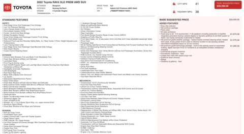 Photos of 2022 Toyota RAV4 Hybrid XLE Premium for sale in Columbus, OH at Auto Boutique Ohio