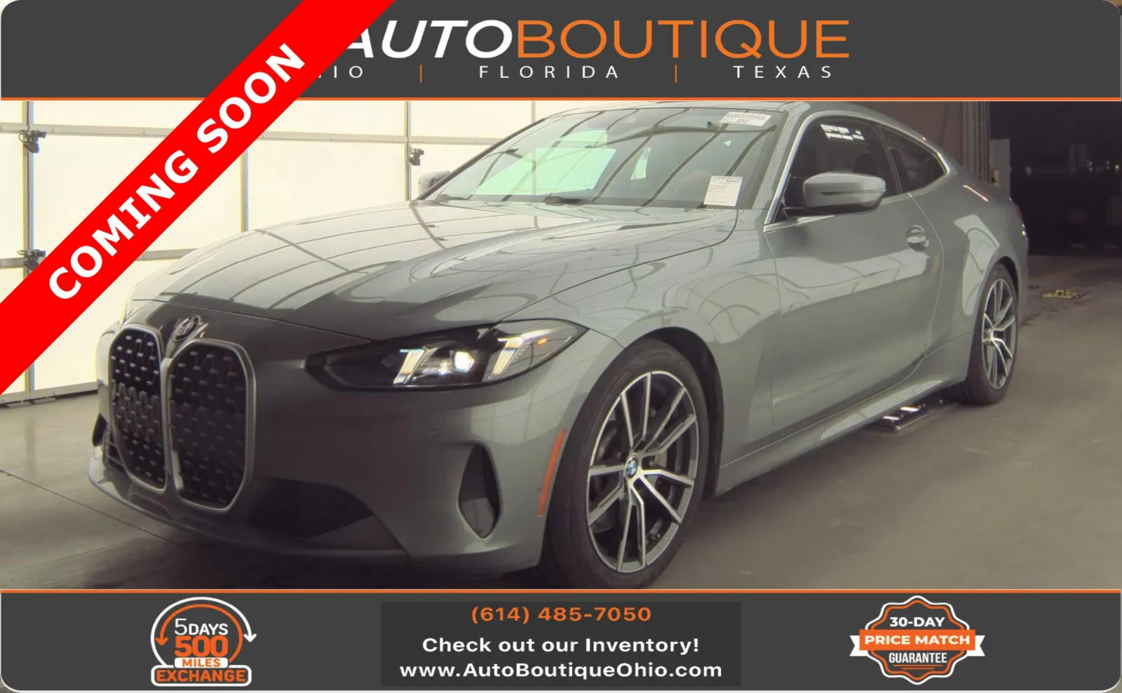 Gray 2025 BMW 4 Series 430i for sale in Columbus, OH