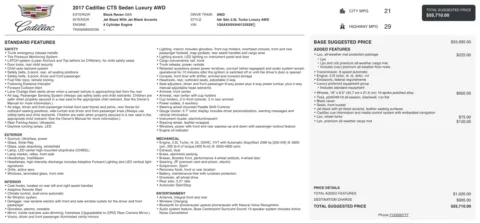 Photos of 2017 Cadillac CTS Sedan Luxury AWD for sale in Columbus, OH at Auto Boutique Ohio