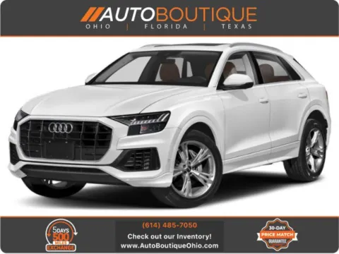 White 2021 Audi Q8 Premium for sale in Columbus, OH