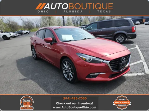 Red 2018 Mazda Mazda3 4-Door Grand Touring for sale in Columbus, OH