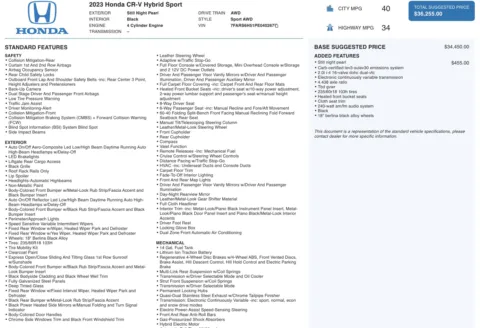 More photos of 2023 Honda CR-V Hybrid Sport at Auto Boutique Ohio, OH