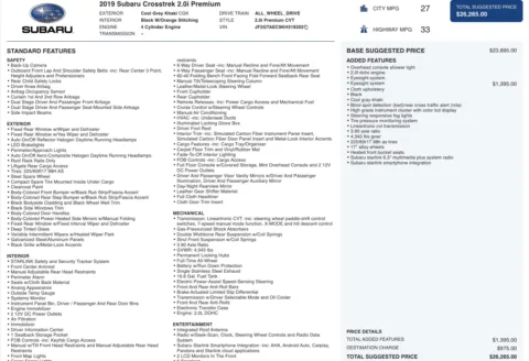 More photos of 2019 Subaru Crosstrek Premium at Auto Boutique Ohio, OH