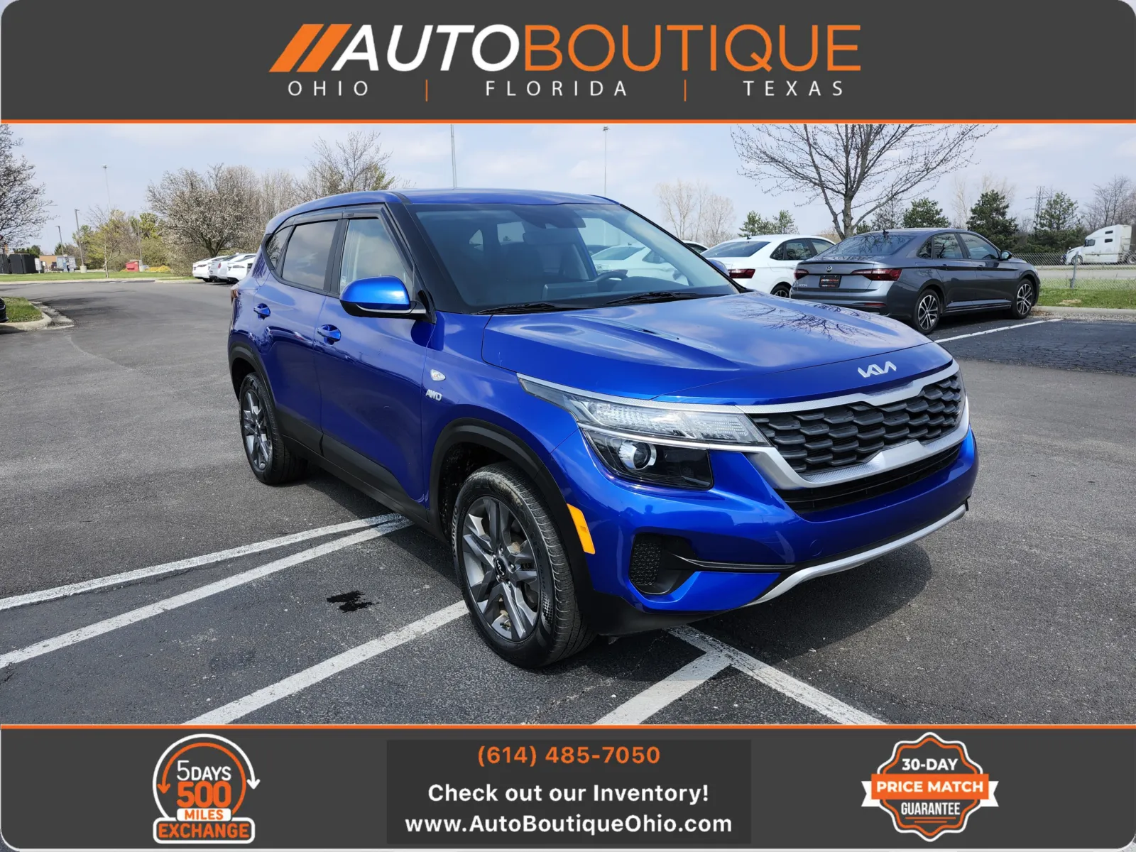 Blue 2022 Kia Seltos LX for sale in Columbus, OH