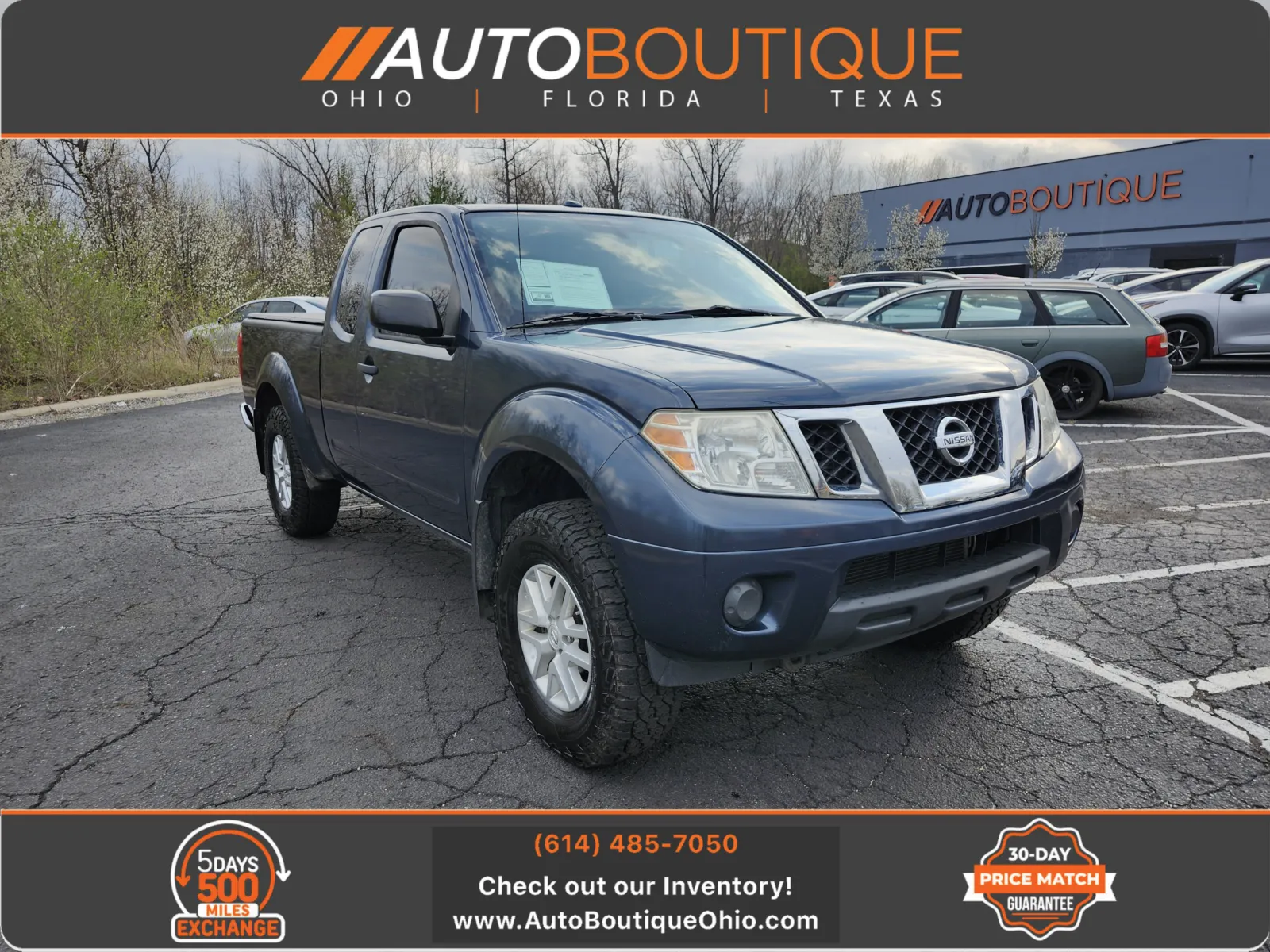 Blue 2016 Nissan Frontier SV for sale in Columbus, OH