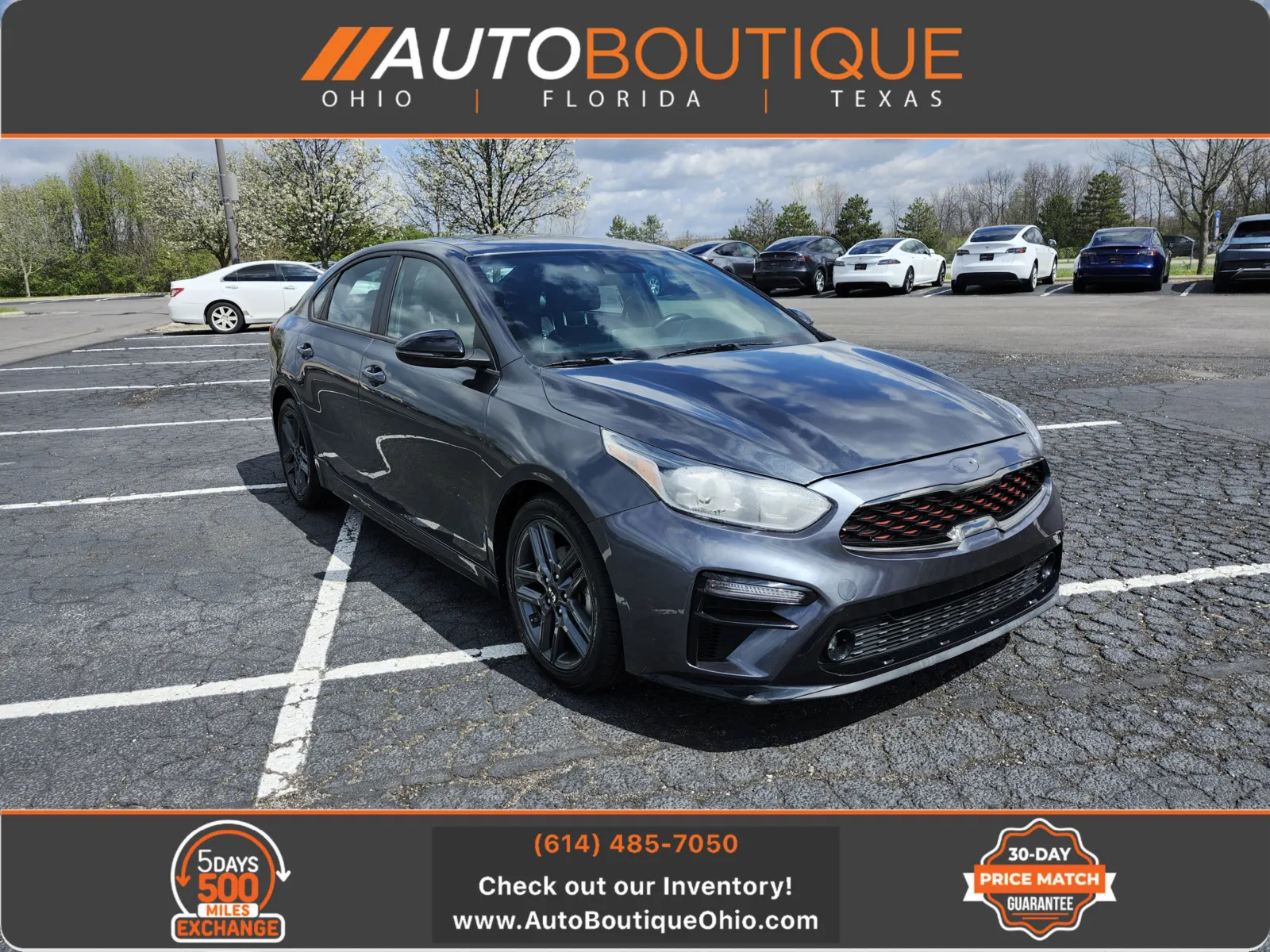 Gray 2021 Kia Forte GT-Line for sale in Columbus, OH