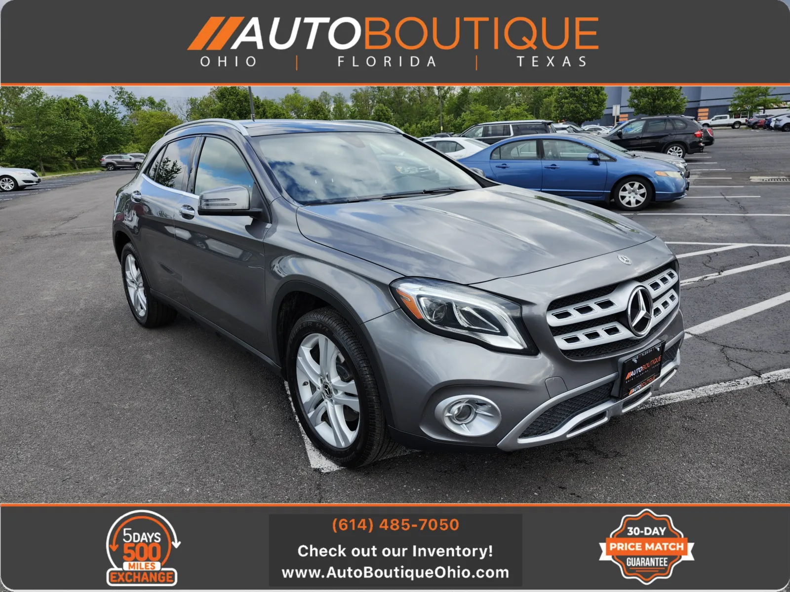 Gray 2019 Mercedes-Benz GLA 250 for sale in Columbus, OH