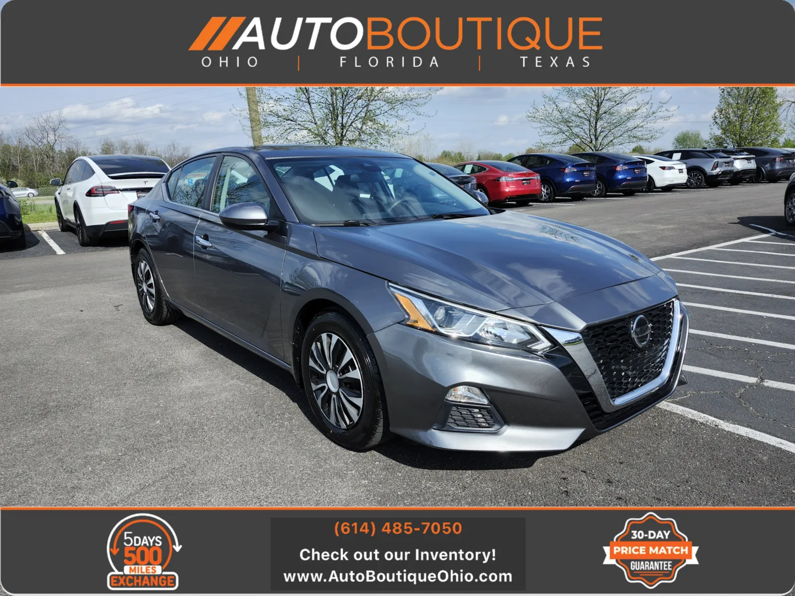 Gray 2021 Nissan Altima 2.5 S for sale in Columbus, OH