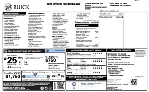 More photos of 2023 Buick Envision Preferred at Auto Boutique Ohio, OH