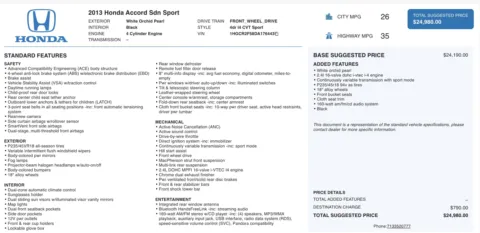 More photos of 2013 Honda Accord Sdn Sport at Auto Boutique Ohio, OH