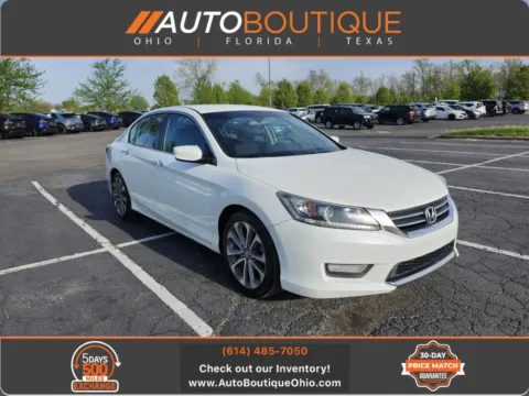White 2013 Honda Accord Sdn Sport for sale in Columbus, OH