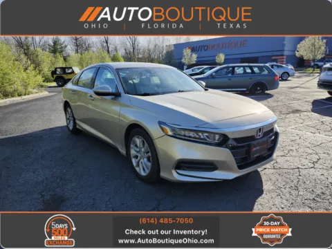 Gold 2018 Honda Accord Sedan LX 1.5T for sale in Columbus, OH