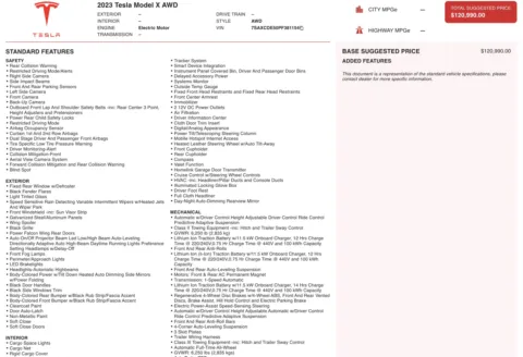 Photos of 2023 Tesla Model X Standard Range for sale in Columbus, OH at Auto Boutique Ohio