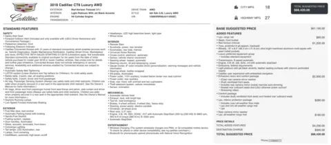 Photos of 2018 Cadillac CT6 Luxury AWD for sale in Columbus, OH at Auto Boutique Ohio