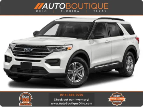 Blue 2022 Ford Explorer XLT for sale in Columbus, OH