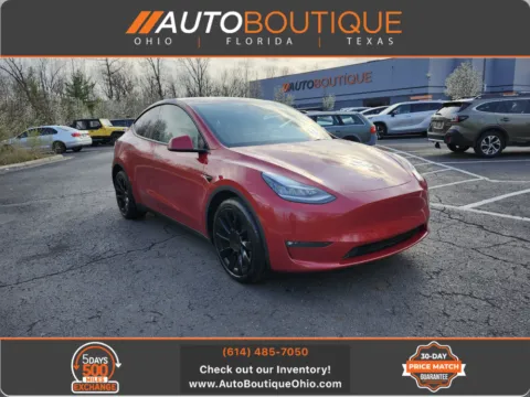 Red 2021 Tesla Model Y Long Range for sale in Columbus, OH