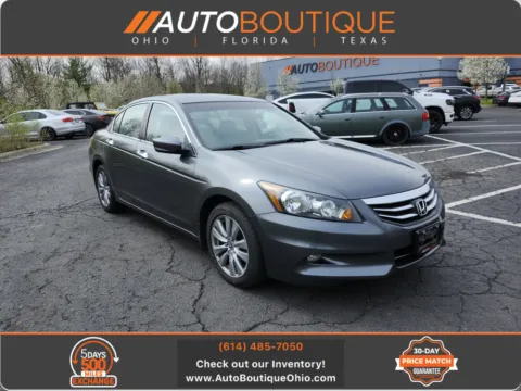 Gray 2012 Honda Accord Sdn EX-L for sale in Columbus, OH