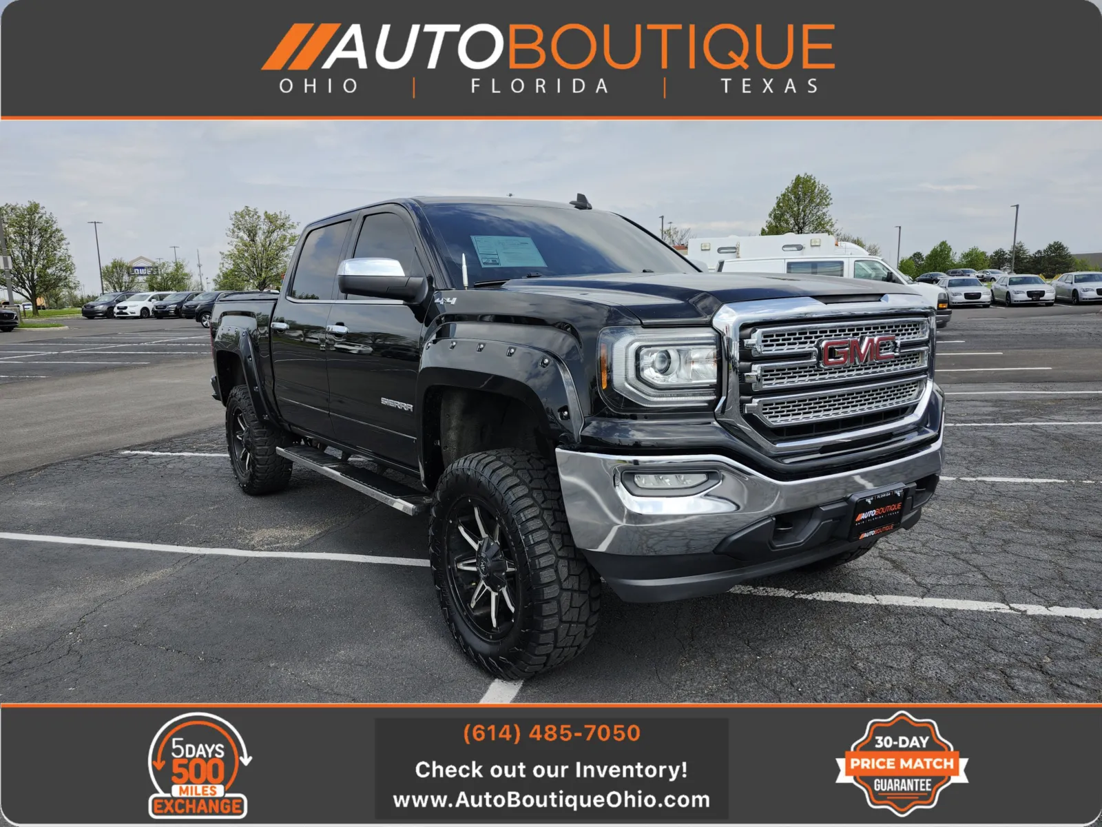 Black 2017 GMC Sierra 1500 SLE for sale in Columbus, OH
