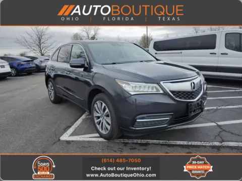 Gray 2016 Acura MDX w/Tech for sale in Columbus, OH