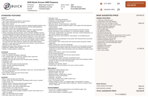 Another view of 2020 Buick Encore Essence for sale in Columbus, OH at Auto Boutique Ohio