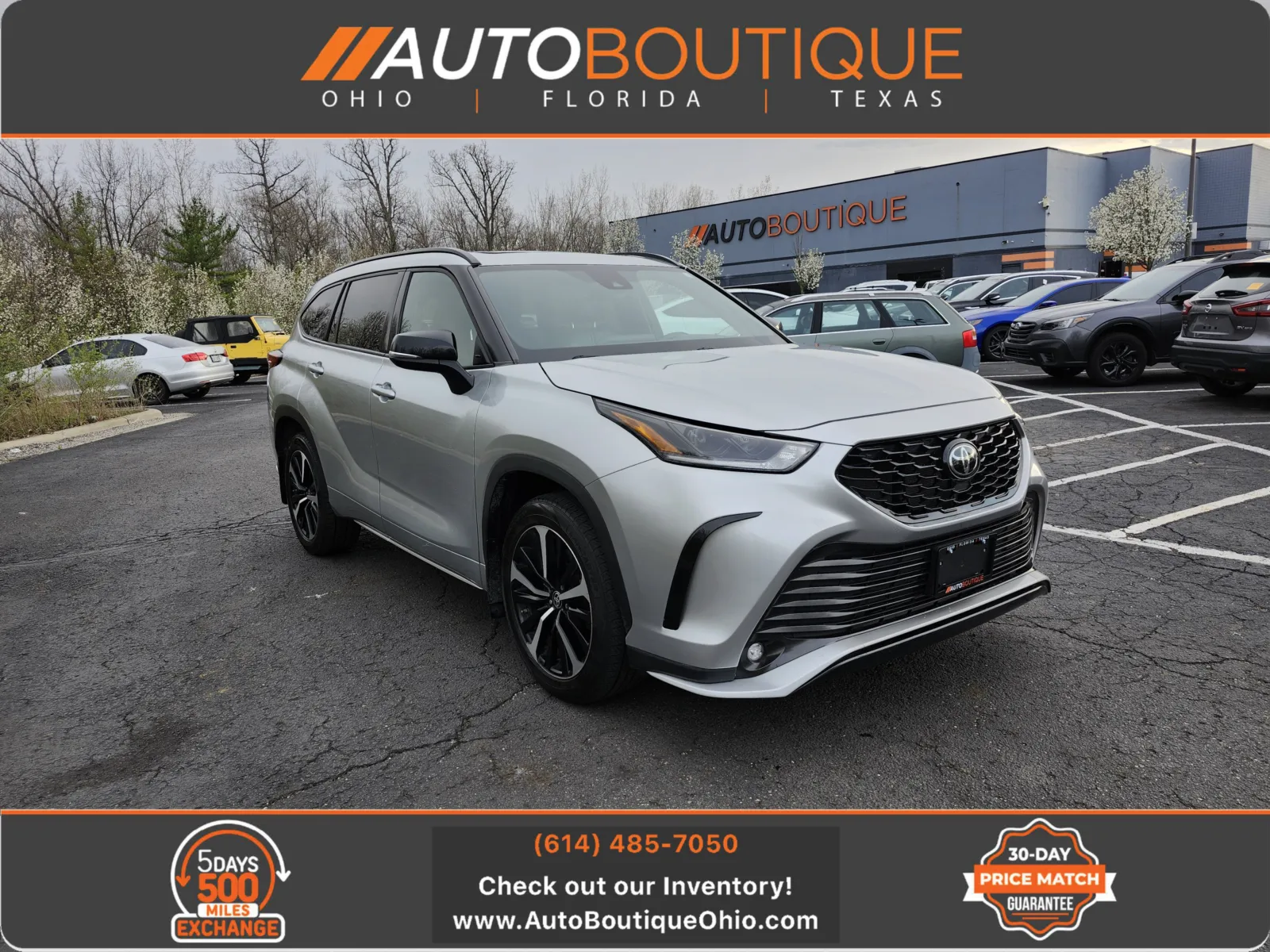 Gray 2022 Toyota Highlander XSE for sale in Columbus, OH