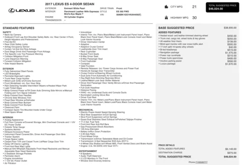 More photos of 2017 Lexus ES 350 at Auto Boutique Ohio, OH