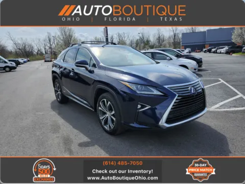 Blue 2016 Lexus RX 450h for sale in Columbus, OH