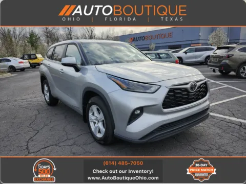 Gray 2023 Toyota Highlander LE for sale in Columbus, OH