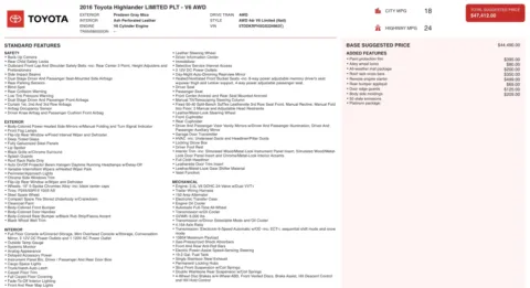 More photos of 2016 Toyota Highlander Limited at Auto Boutique Ohio, OH