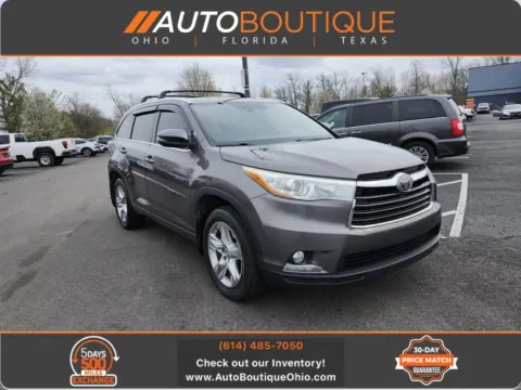 Gray 2016 Toyota Highlander Limited for sale in Columbus, OH