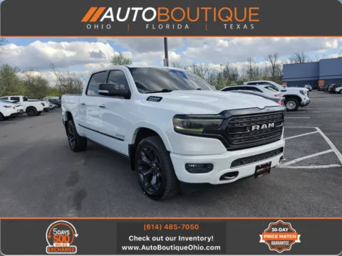 White 2019 Ram 1500 Limited for sale in Columbus, OH