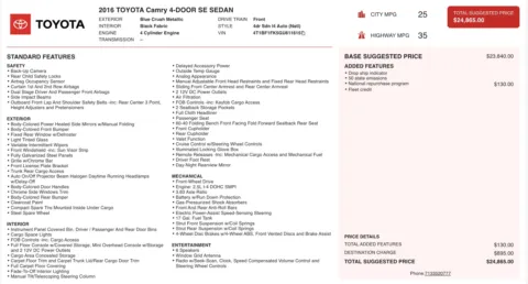 More photos of 2016 Toyota Camry SE at Auto Boutique Ohio, OH