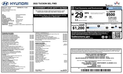 More photos of 2022 Hyundai Tucson SEL at Auto Boutique Ohio, OH