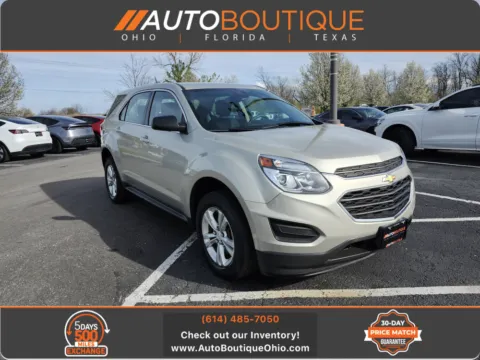 Silver 2016 Chevrolet Equinox LS for sale in Columbus, OH