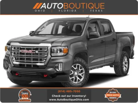 White 2021 GMC Canyon 4WD AT4 w/Leather for sale in Columbus, OH