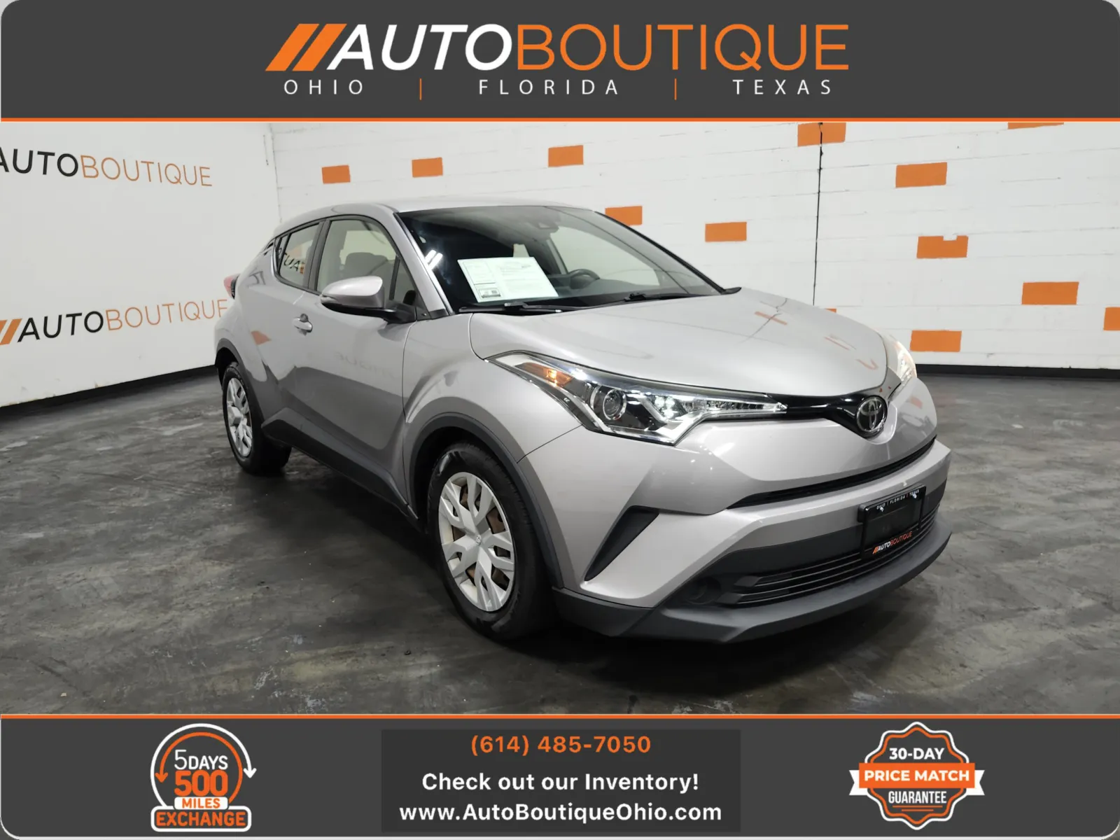Silver 2019 Toyota C-HR LE for sale in Columbus, OH
