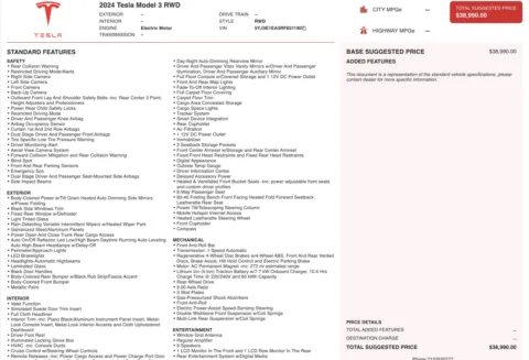 Photos of 2024 Tesla Model 3 Long Range for sale in Columbus, OH at Auto Boutique Ohio