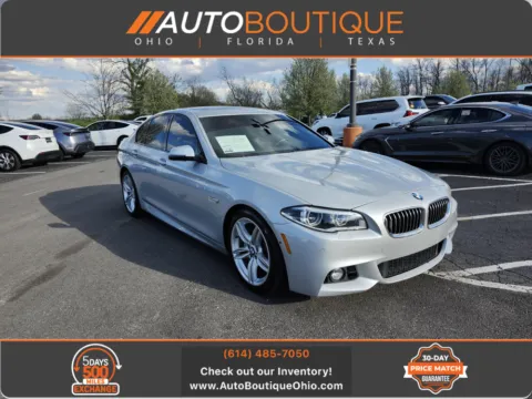Silver 2016 BMW 5 Series 535i for sale in Columbus, OH