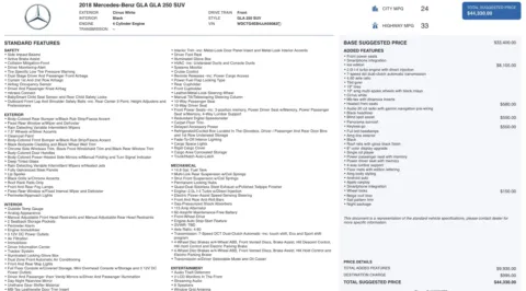 Photos of 2018 Mercedes-Benz GLA 250 for sale in Columbus, OH at Auto Boutique Ohio