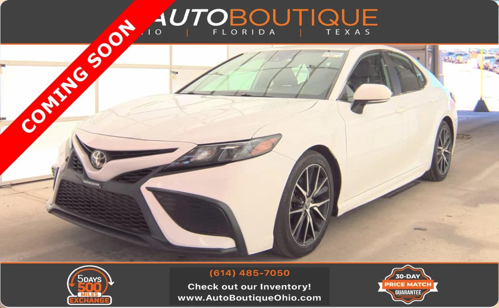 White 2022 Toyota Camry SE for sale in Columbus, OH