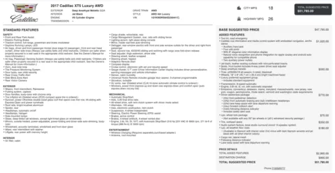 Photos of 2017 Cadillac XT5 Luxury AWD for sale in Columbus, OH at Auto Boutique Ohio