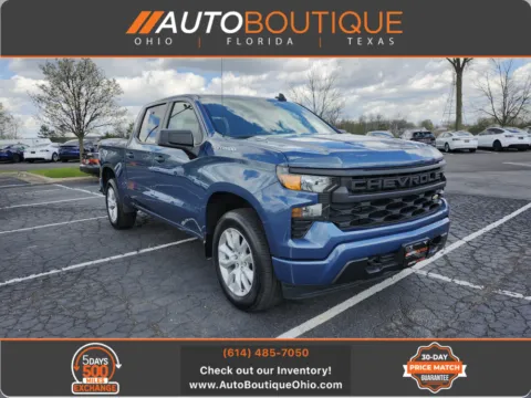Blue 2024 Chevrolet Silverado 1500 Custom for sale in Columbus, OH