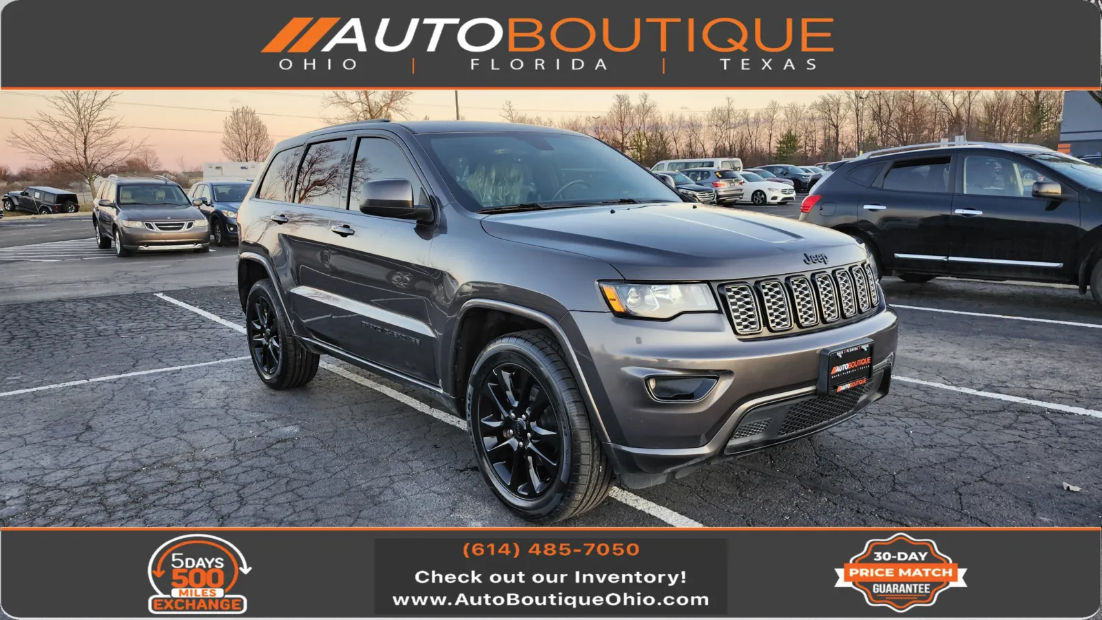 Gray 2018 Jeep Grand Cherokee Altitude for sale in Columbus, OH