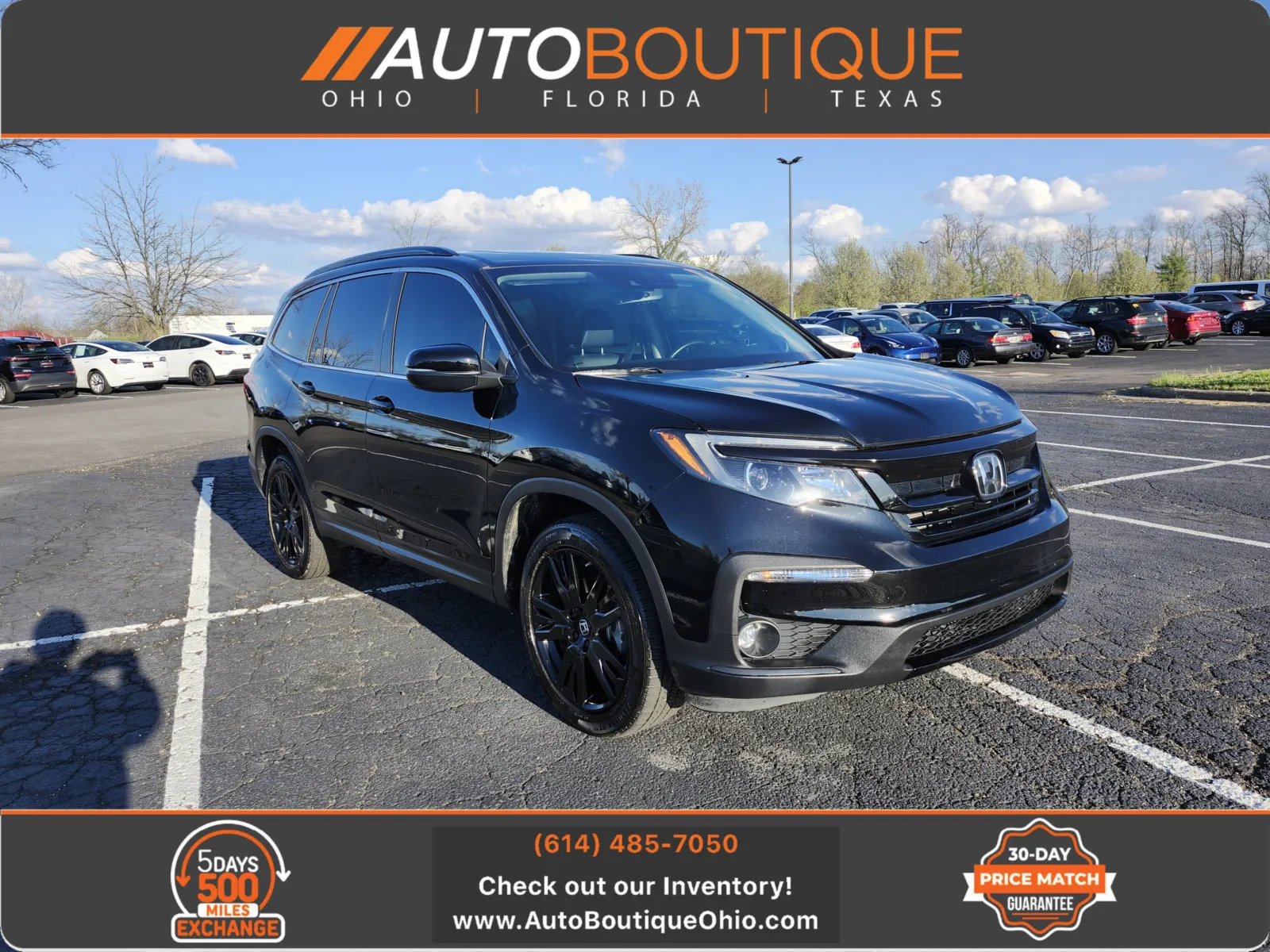 Black 2021 Honda Pilot Special Edition for sale in Columbus, OH