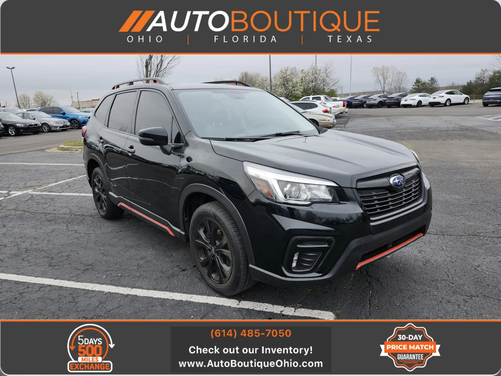 Black 2020 Subaru Forester Sport for sale in Columbus, OH