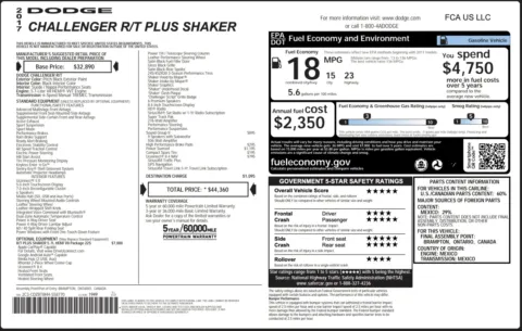 More photos of 2017 Dodge Challenger R/T Plus Shaker at Auto Boutique Ohio, OH