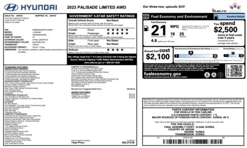 More photos of 2023 Hyundai Palisade Limited at Auto Boutique Ohio, OH