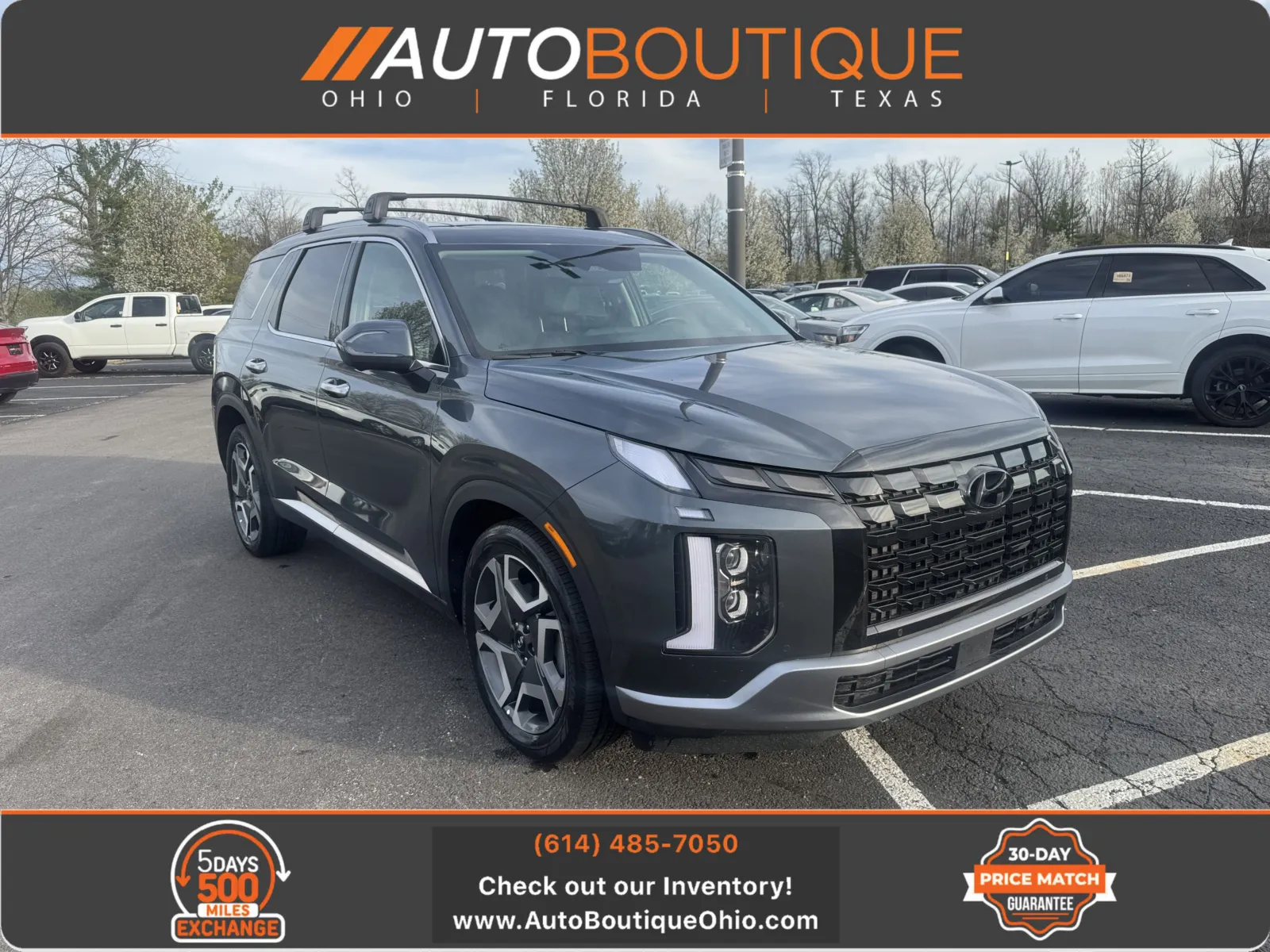 Gray 2023 Hyundai Palisade Limited for sale in Columbus, OH